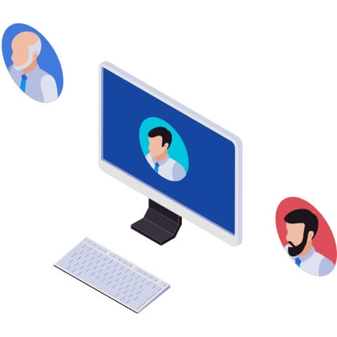 Staff working and staff hiring