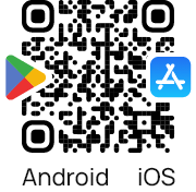 QR code to download evitalrx pharmacy software from play store and app store